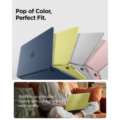 Spigen MacBook Neo 13 Deksel Air Skin Frost Citrus