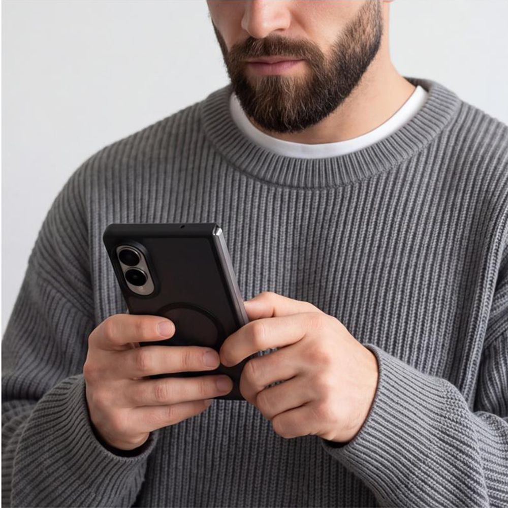 Tech-Protect Samsung Galaxy Z Fold 8 Deksel MagMat MagSafe Svart