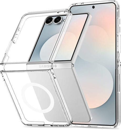 Tech-Protect Samsung Galaxy Z Flip 8 Deksel FlexAir Hybrid MagSafe Klar