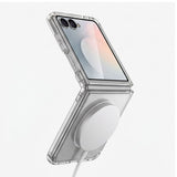 Tech-Protect Samsung Galaxy Z Flip 8 Deksel FlexAir Hybrid MagSafe Klar
