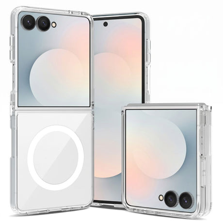Tech-Protect Samsung Galaxy Z Flip 8 Deksel FlexAir Hybrid MagSafe Klar