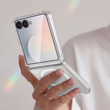 Tech-Protect Samsung Galaxy Z Flip 8 Deksel FlexAir Hybrid MagSafe Klar