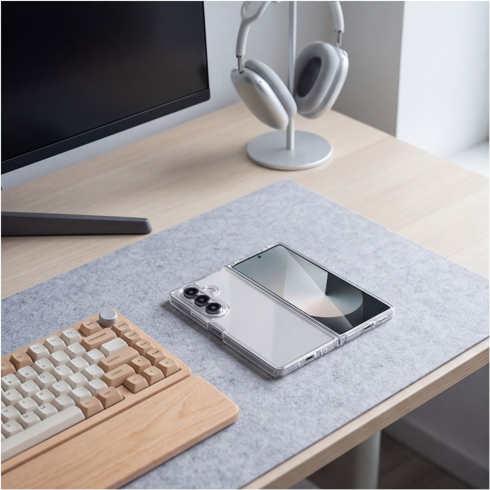 Tech-Protect Samsung Galaxy Z Fold 8 Ultra Deksel FlexAir Hybrid Klar