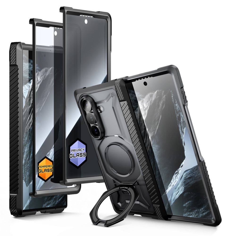 Supcase Samsung Galaxy Z Fold 8 Ultra Deksel UB Grip MagSafe Svart
