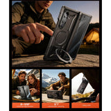 Supcase Samsung Galaxy Z Fold 8 Ultra Deksel UB Grip MagSafe Svart