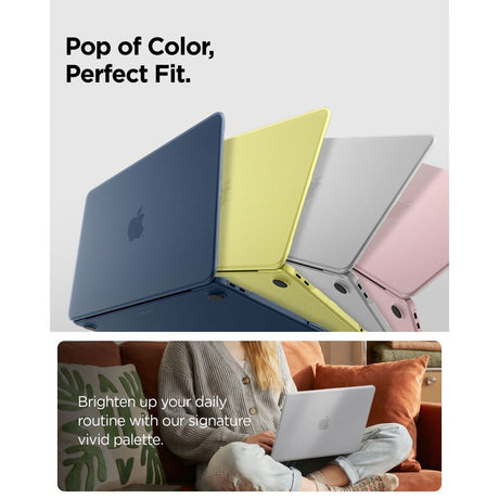 Spigen MacBook Neo 13 Deksel Air Skin Frost Clear