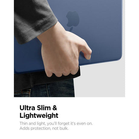 Spigen MacBook Neo 13 Deksel Air Skin Frost Indigo