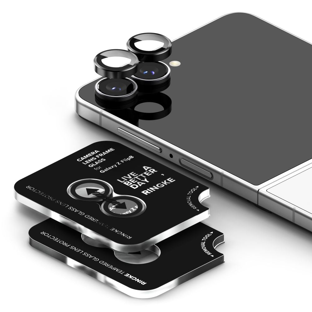 Ringke Samsung Galaxy Z Flip 8 Linsebeskyttelse Camera Lens Frame 2-pack