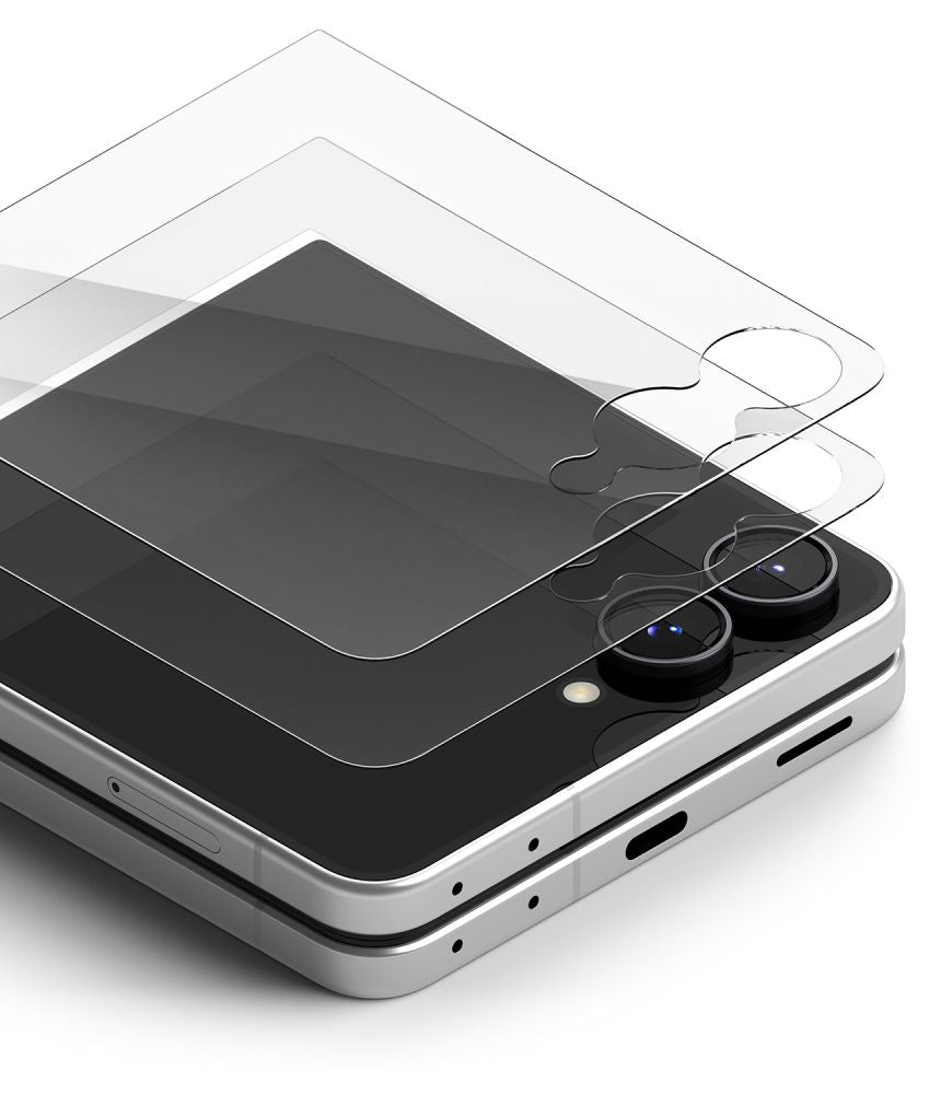 Ringke Samsung Galaxy Z Flip 8 Skjermbeskytter Easy Slide 2-pack