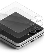 Ringke Samsung Galaxy Z Flip 8 Skjermbeskytter Easy Slide 2-pack