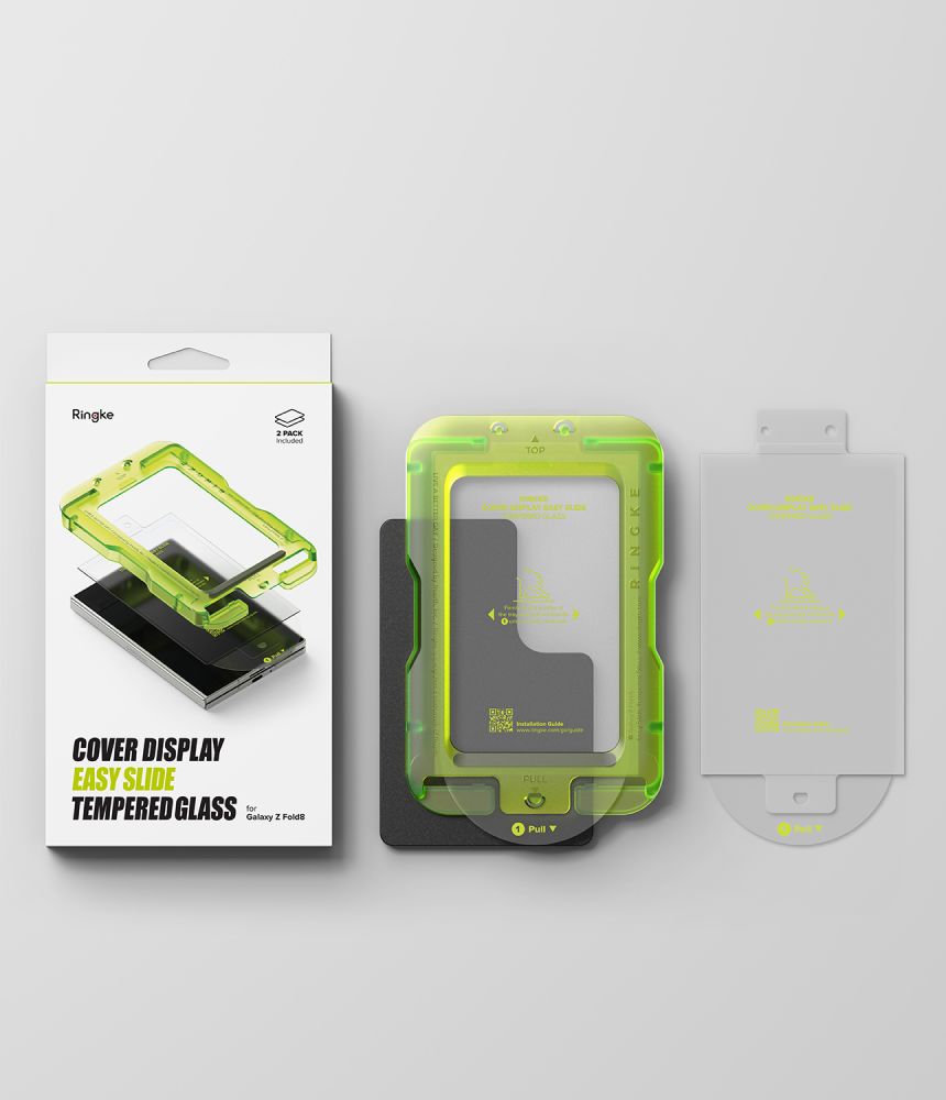 Ringke Samsung Galaxy Z Fold 8 Skjermbeskytter Easy Slide 2-pack