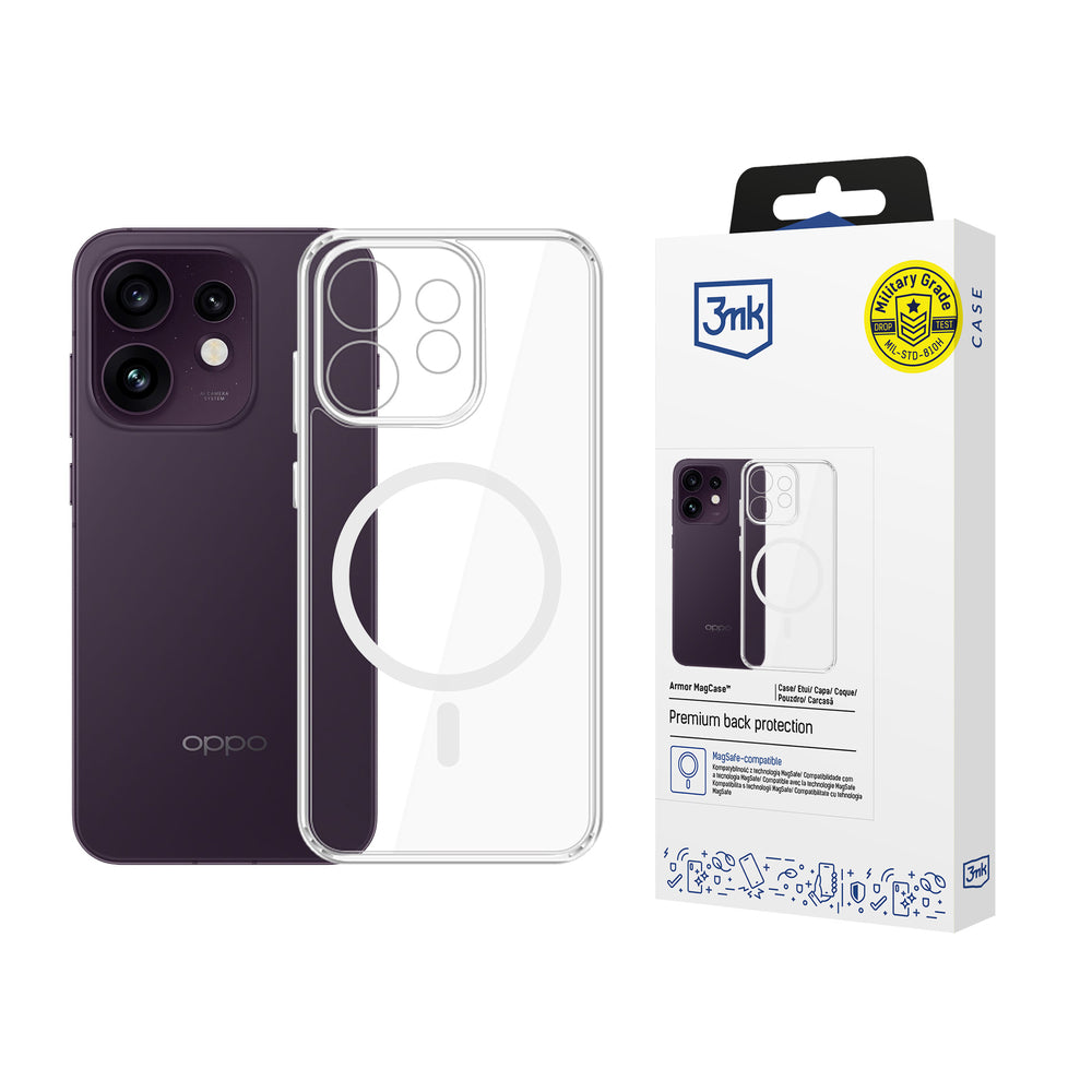 3mk Oppo Reno16 F Deksel Armor MagCase Klar