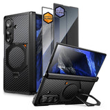 Supcase Samsung Galaxy Z Fold 8 Ultra Deksel Aero MagSafe Karbonfiber Svart