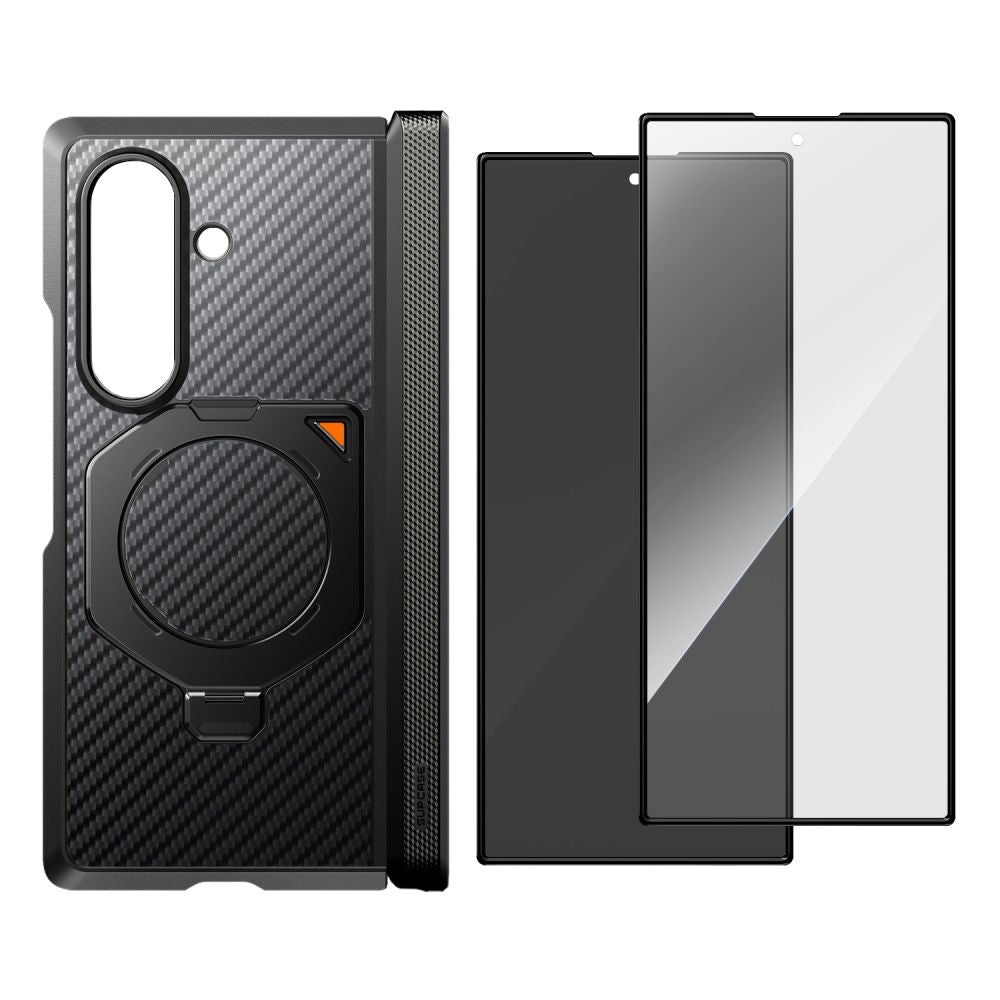 Supcase Samsung Galaxy Z Fold 8 Ultra Deksel Aero MagSafe Karbonfiber Svart
