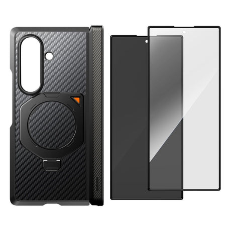 Supcase Samsung Galaxy Z Fold 8 Ultra Deksel Aero MagSafe Karbonfiber Svart