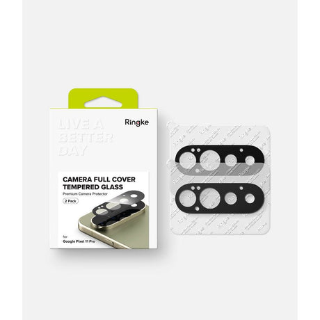 Ringke Google Pixel 11 Pro Linsebeskyttelse Full Cover 2-pakning