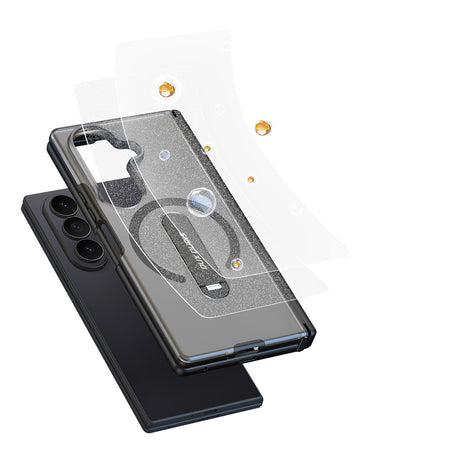 Dux Ducis Samsung Galaxy Z Fold 7/Galaxy Z Fold 8 Ultra Deksel Kind Series MagSafe Svart