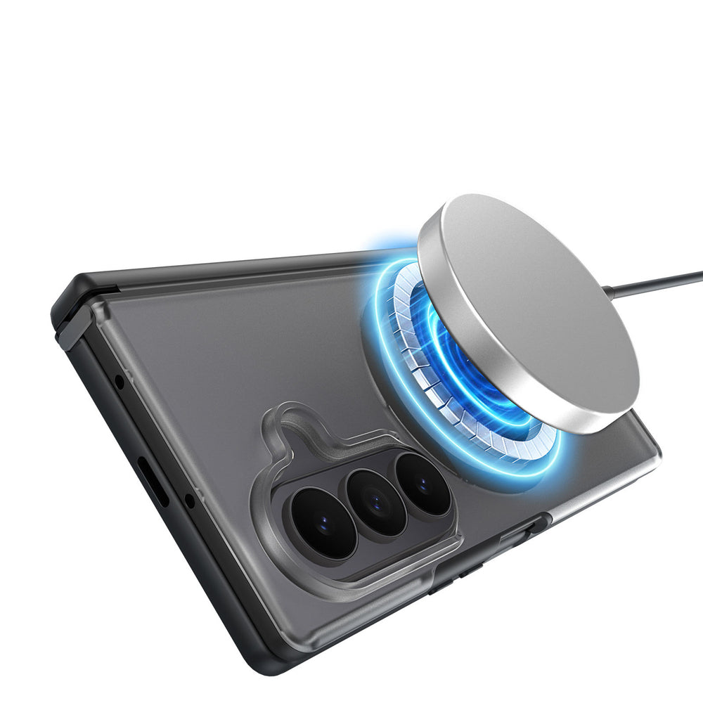 Dux Ducis Samsung Galaxy Z Fold 7/Galaxy Z Fold 8 Ultra Deksel Kind Series MagSafe Svart