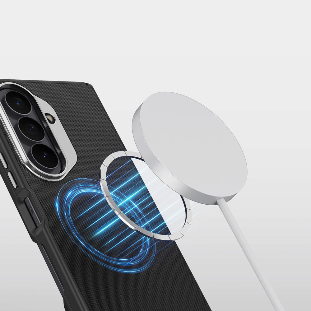 Dux Ducis Samsung Galaxy Z Fold 8 Ultra Deksel Vyne Series MagSafe Svart