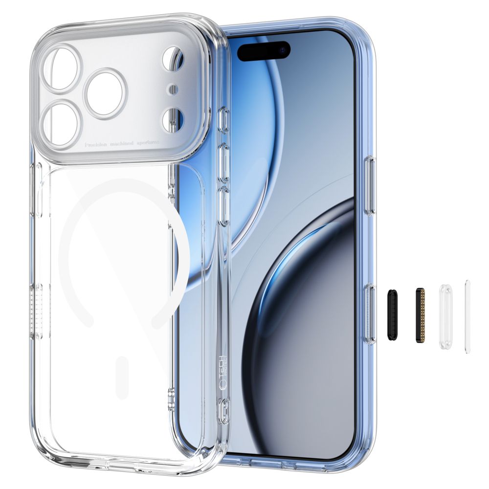 Tech-Protect iPhone 17 Pro/iPhone 18 Pro Deksel MagPeak MagSafe Klar