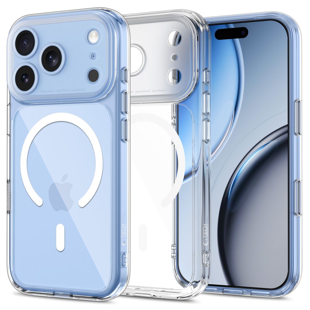 Tech-Protect iPhone 17 Pro Max/iPhone 18 Pro Max Deksel MagPeak MagSafe Klar