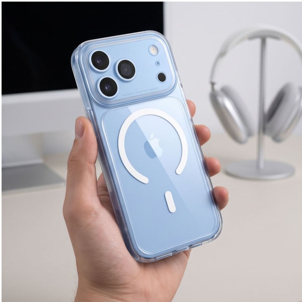 Tech-Protect iPhone 17 Pro Max/iPhone 18 Pro Max Deksel MagPeak MagSafe Klar