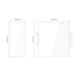 Tech-Protect Samsung Galaxy Z Fold 8 Ultra Skjermbeskytter Easy Set & Glass Fit 4-pack