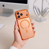 Tech-Protect iPhone 17 Pro/iPhone 18 Pro Deksel MagPrime MagSafe Matt Oransje
