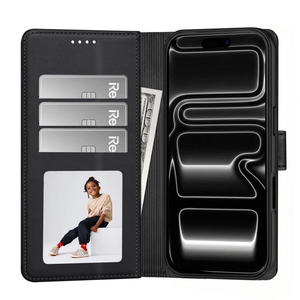 Tech-Protect iPhone 17 Pro/iPhone 18 Pro Etui Wallet MagSafe Svart