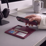 Tech-Protect iPhone 17 Pro Max/iPhone 18 Pro Max Etui Wallet MagSafe Rød