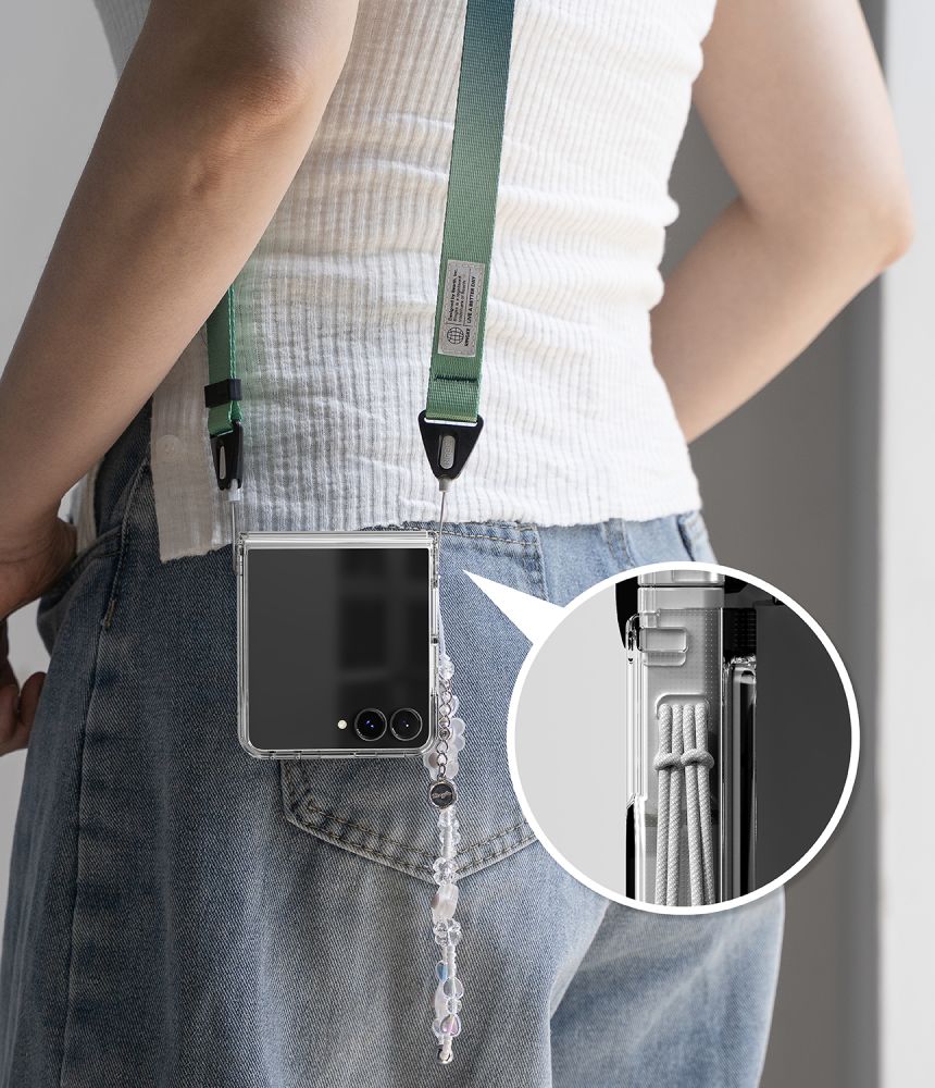 Ringke Samsung Galaxy Z Flip 8 Deksel Fusion Magnetic Klar