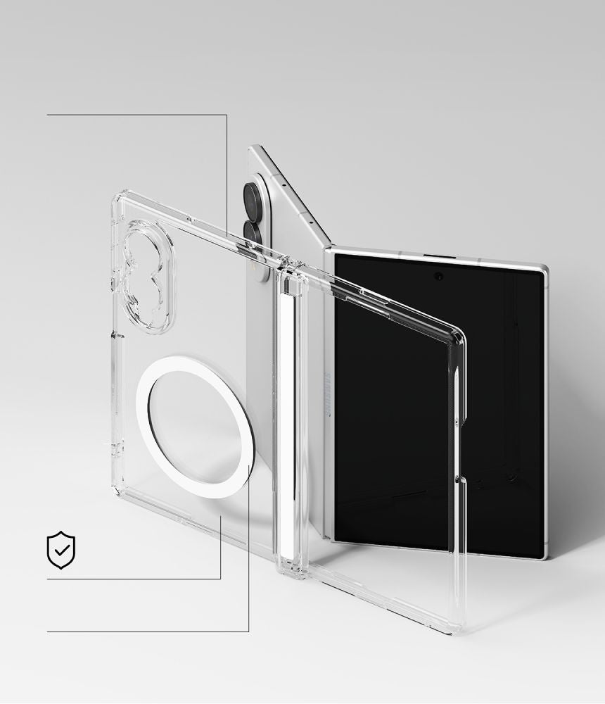 Ringke Samsung Galaxy Z Fold 8 Deksel Fusion Magnetic Klar