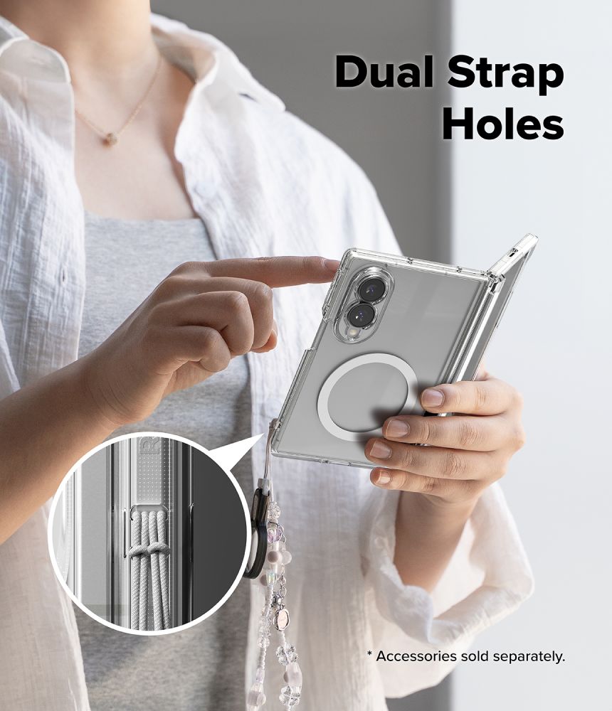 Ringke Samsung Galaxy Z Fold 8 Deksel Fusion Magnetic Klar