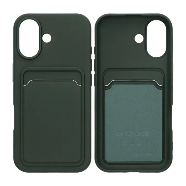 iPhone 17 Deksel Kortholder Grønn