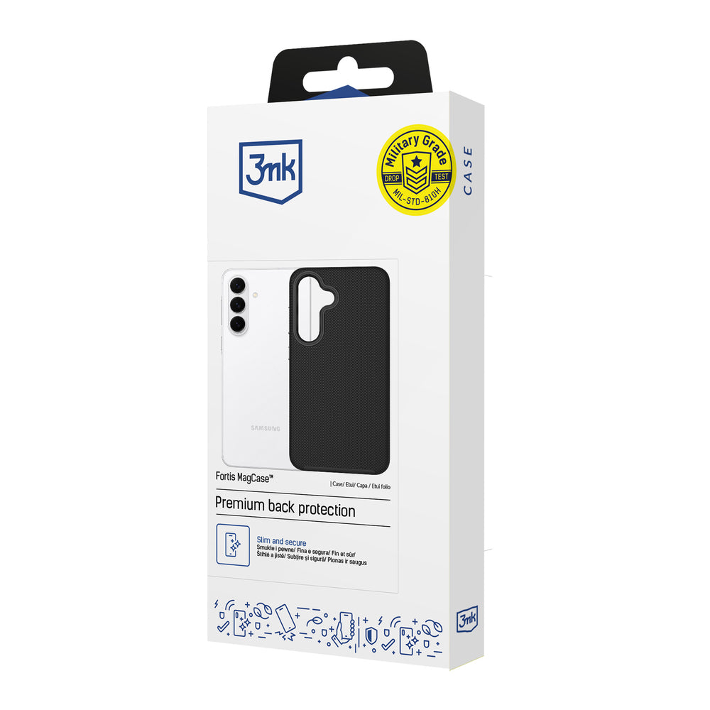 3mk Samsung Galaxy S26 FE Skal Fortis MagCase Svart