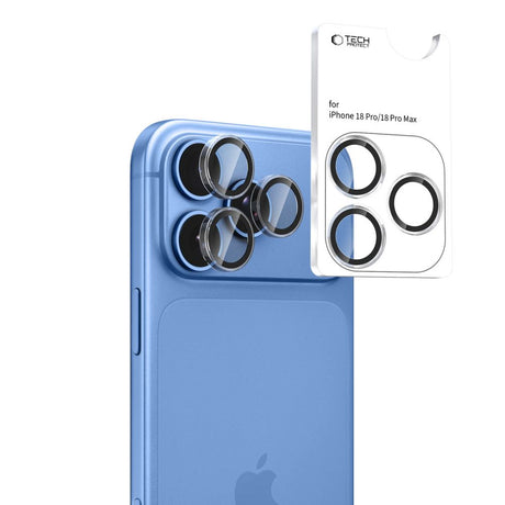 Tech-Protect iPhone 18 Pro/iPhone 18 Pro Max Linsebeskyttelse Cam Fit+