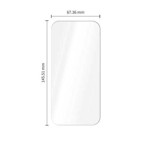 Tech-Protect iPhone 18 Pro Skjermbeskytter & Linsebeskyttelse Easy Set+ 2-pakning