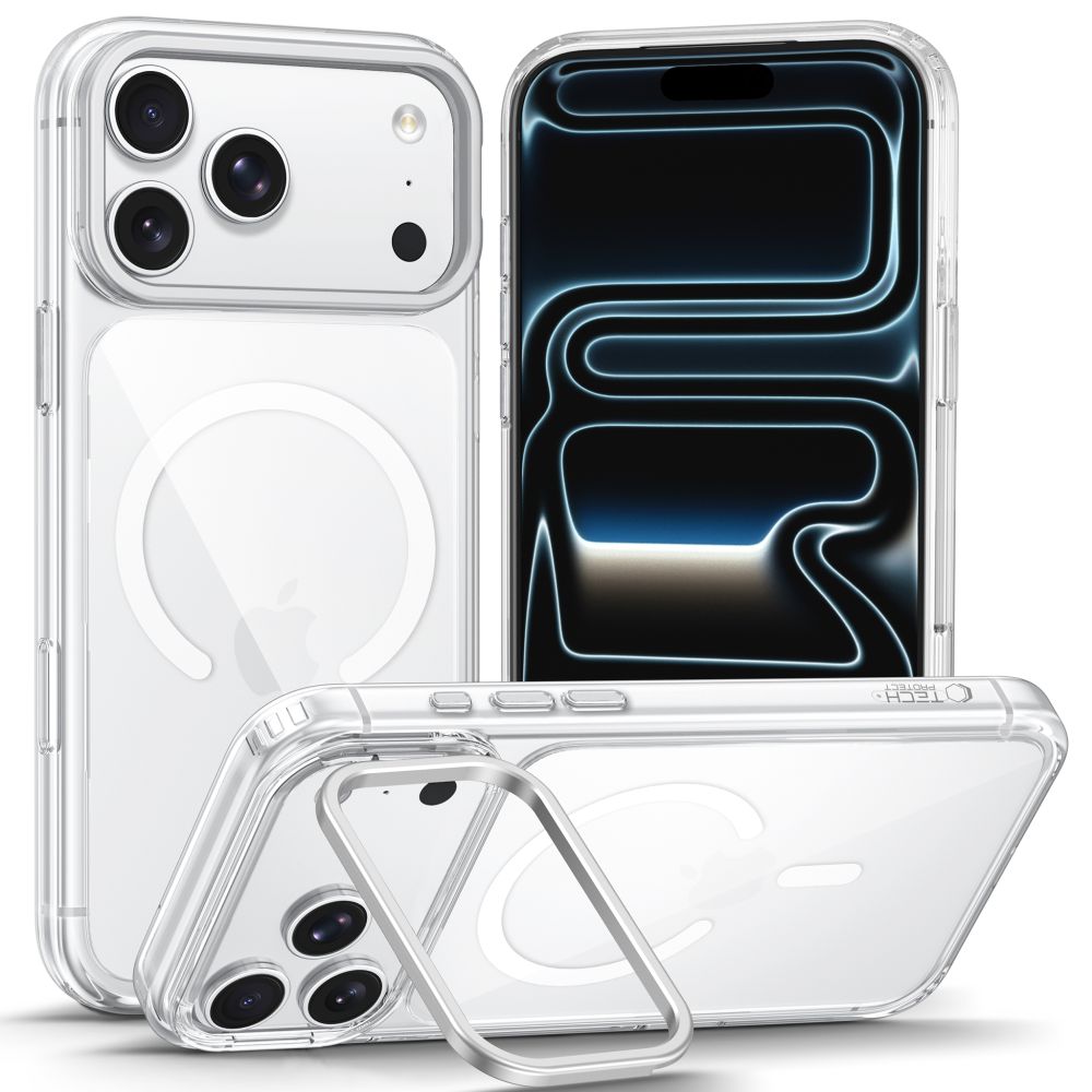 Tech-Protect iPhone 17 Pro/iPhone 18 Pro Deksel MagStand MagSafe Klar