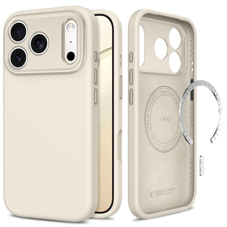 Tech-Protect iPhone 17 Pro/iPhone 18 Pro Deksel Uniq MagSafe Beige