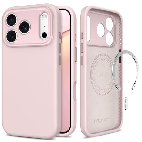 Tech-Protect iPhone 17 Pro Max/iPhone 18 Pro Max Deksel Uniq MagSafe Rosa