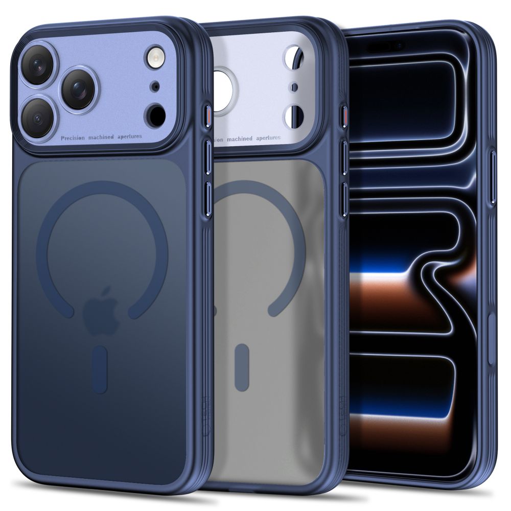 Tech-Protect iPhone 17 Pro/iPhone 18 Pro Deksel MagPrime MagSafe Matt Blå