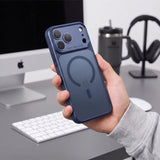 Tech-Protect iPhone 17 Pro/iPhone 18 Pro Deksel MagPrime MagSafe Matt Blå