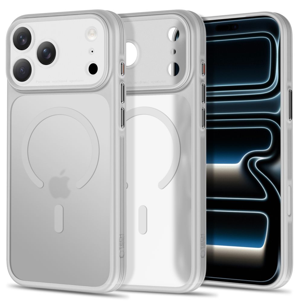 Tech-Protect iPhone 17 Pro/iPhone 18 Pro Deksel MagPrime MagSafe Matt Grå