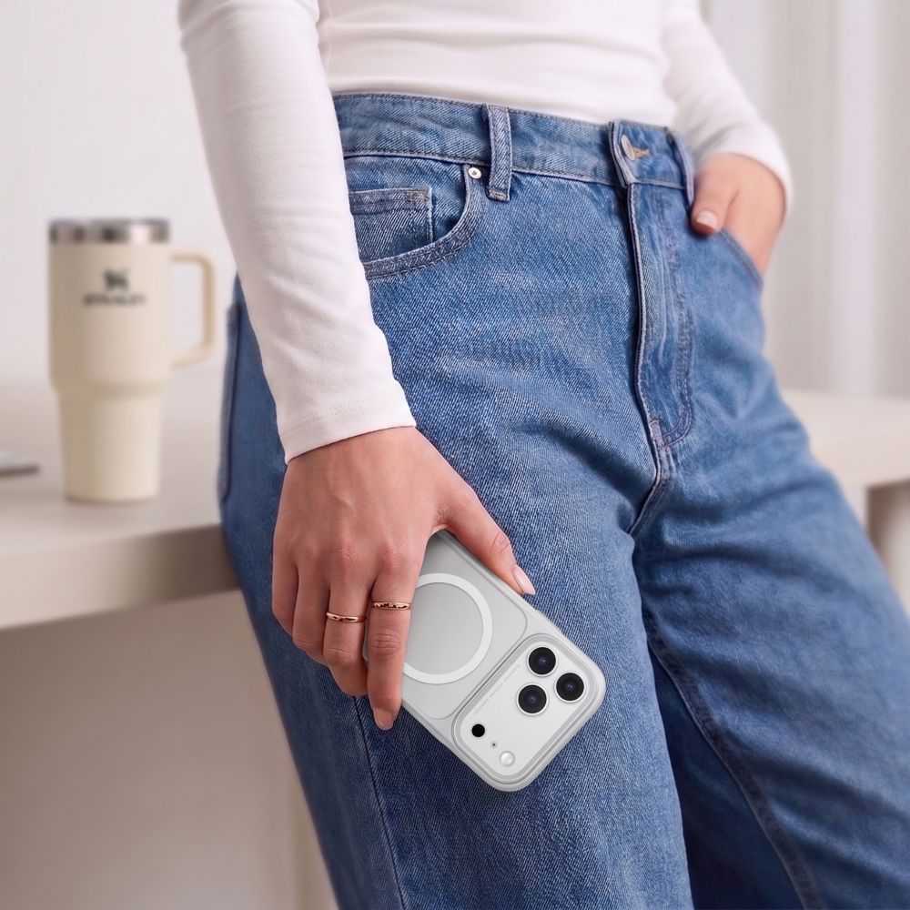 Tech-Protect iPhone 17 Pro/iPhone 18 Pro Deksel MagPrime MagSafe Matt Grå