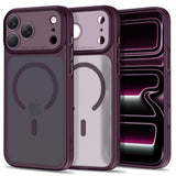 Tech-Protect iPhone 17 Pro Max/iPhone 18 Pro Max Deksel MagPrime MagSafe Matt Burgundy