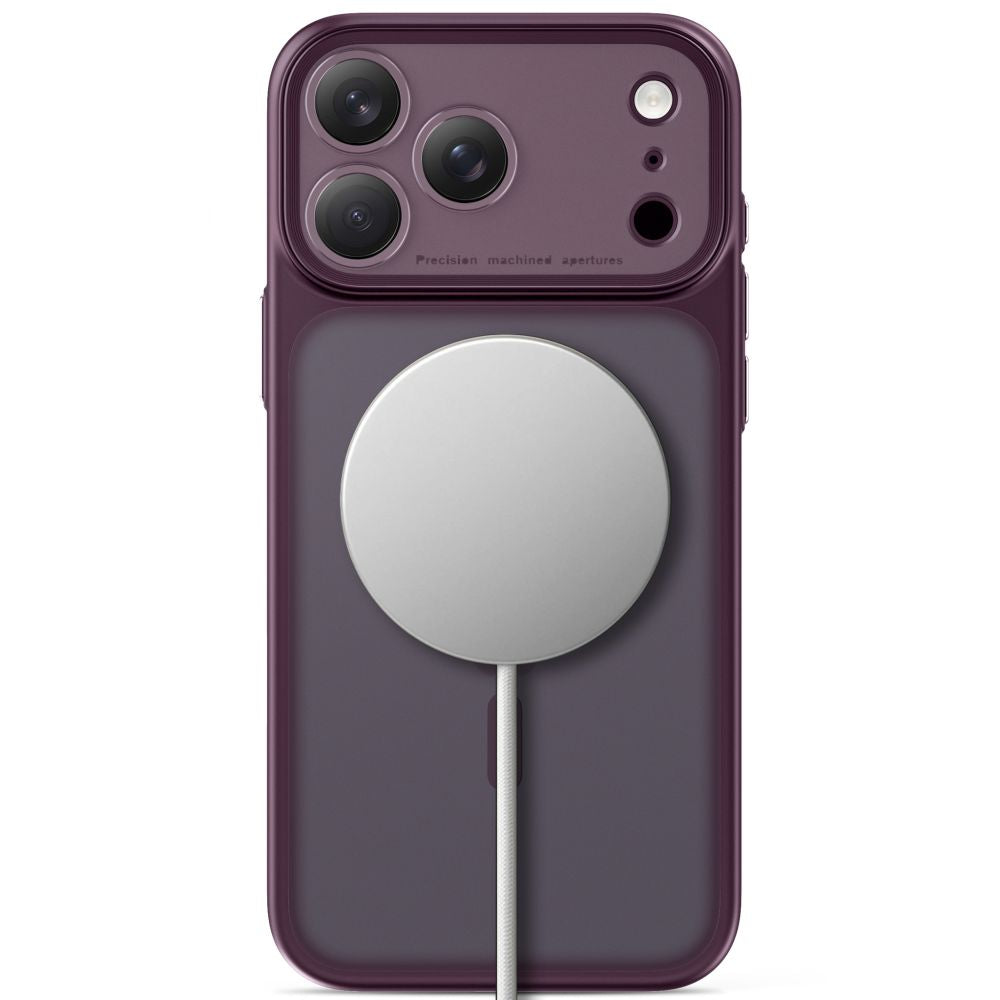 Tech-Protect iPhone 17 Pro Max/iPhone 18 Pro Max Deksel MagPrime MagSafe Matt Burgundy