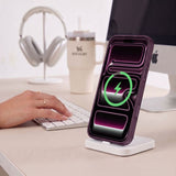 Tech-Protect iPhone 17 Pro Max/iPhone 18 Pro Max Deksel MagPrime MagSafe Matt Burgundy