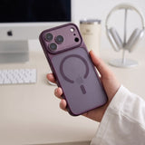 Tech-Protect iPhone 17 Pro Max/iPhone 18 Pro Max Deksel MagPrime MagSafe Matt Burgundy