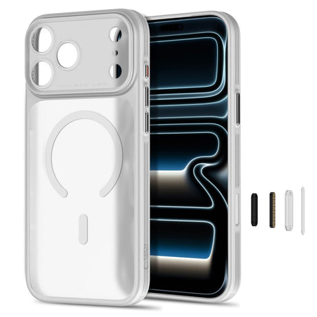 Tech-Protect iPhone 17 Pro Max/iPhone 18 Pro Max Deksel MagPrime MagSafe Matt Grå