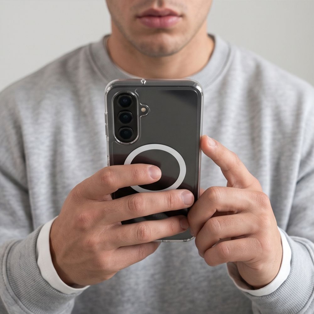 Tech-Protect Samsung Galaxy A17/A18 Deksel FlexAir Hybrid MagSafe Klar